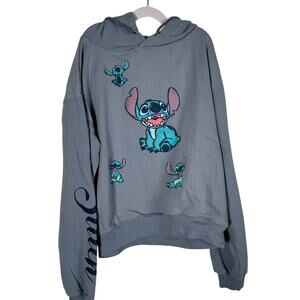 Women's Pullover Hoodie Sweatshirt Disney Lilo and Stitch XS